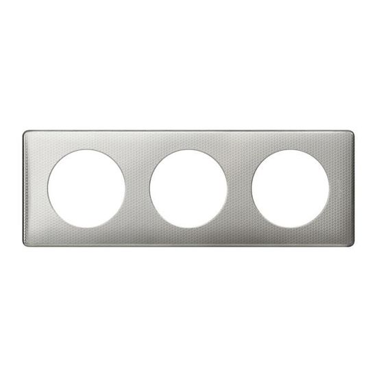 Lots De 3 Plaques Celiane Legrand Aluminium Snake - Simple, Occasion