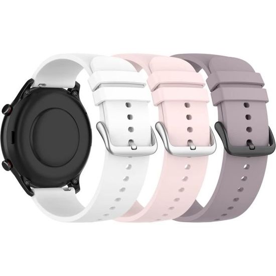 Bracelet En Nylon Tressé Réglable Pour Amazfit Helio Strap - Sangle De Rechange Confortable Et Respirante