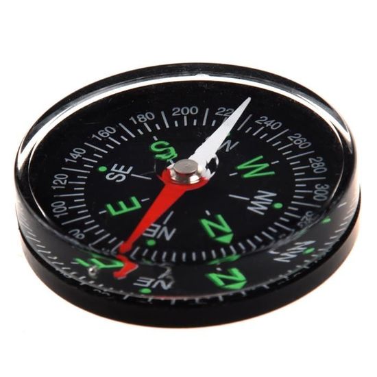 Mini boussoles pour enfants - Lot de 10 - Ultra léger - Porte-clés