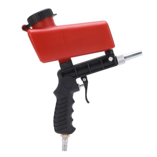 Pistolet De Sablage Portable 90 PSI - Idéal Pour Enlever Peinture, Rouille, Taches Et Nettoyer Surfaces