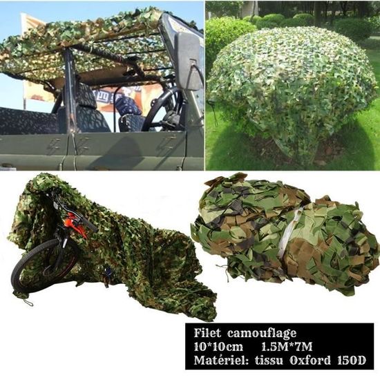Progrès-Filet de camouflage dans la jungle chasse militaire chasse tir masquer armée filet Camo