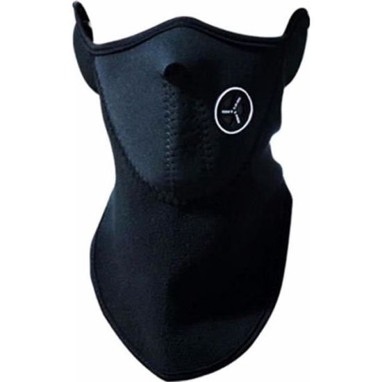 Cagoule Demi-visage Néoprène Et Polaire - Protection Cou, Oreilles, Visage, Pour Ski, Vélo, Moto, Randonnée, Taille Unique
