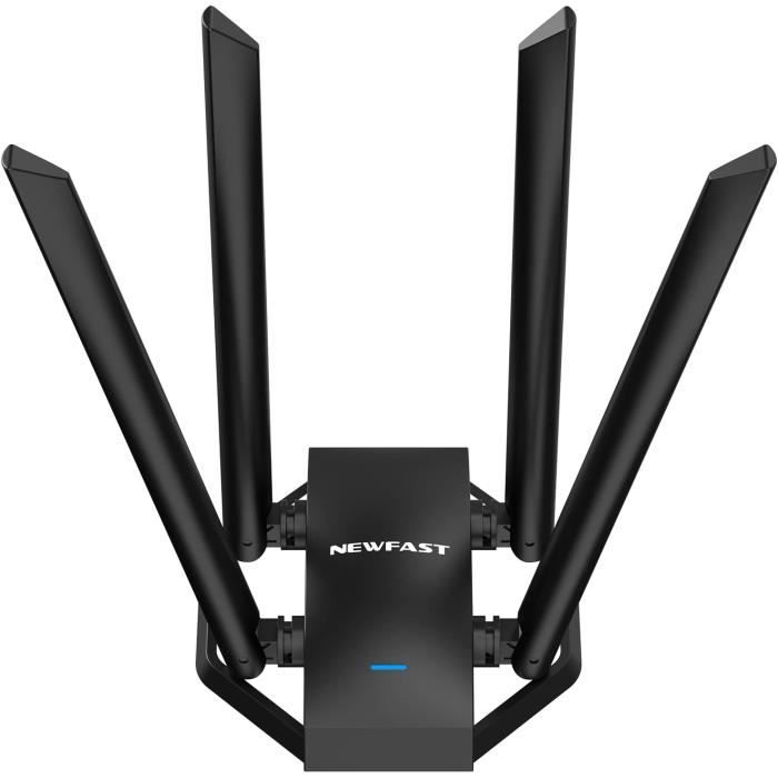 Aigital Clé WiFi AC1200 Mbps, Dongle WiFi,WiFi Adaptateur Puissante