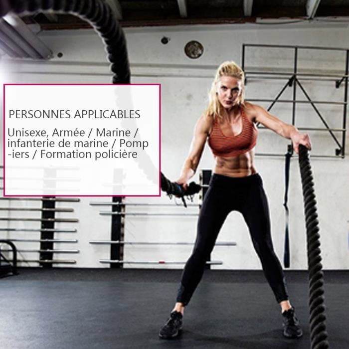 BATTLE ROPE - 15M CORDE ONDULATOIRE SPORT EXERCICE FITNESS