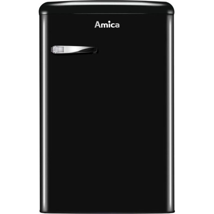 Refrigérateur table top rétro noir - AMICA - AR1112N