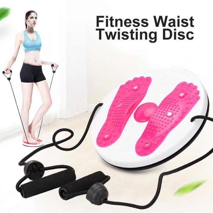 PLAQUE PIVOTANTE EXERCICE/MASSAGE PIED+CORDE OFFERTE