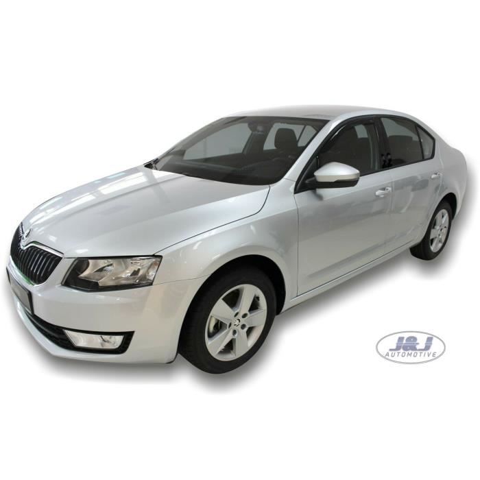 - Deflecteurs d'Air déflecteurs de vent Compatible avec Skoda Octavia III 5 Portes 2013 - 2020 2 pièces