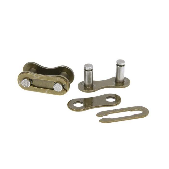 Dresco maillons de chaîne 1/2 x 1/8 pouce 1 speed steel argent 2 pièces