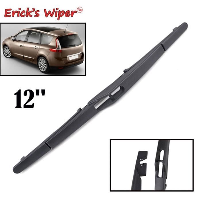 Balais d'essuie-glaces,Erick's balai d'essuie glace arrière, 12 pouces, accessoire pour Renault Scenic 3 - Grand Scenic 3 2009,