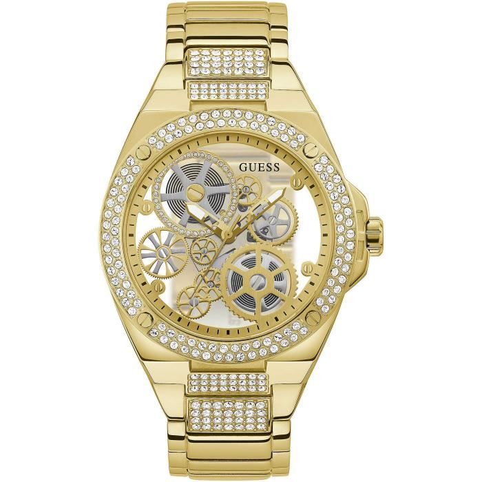montre seul le temps homme Guess Big Reveal Or GW0323G2