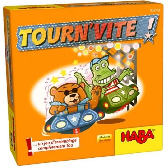 Tourn’vite ! - Jeux de société - Jeux pour enfants - Jeux d'ambiance