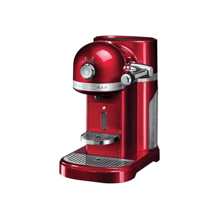 KitchenAid Artisan 5KES0503 Machine à café 19 bar pomme rouge métallisé