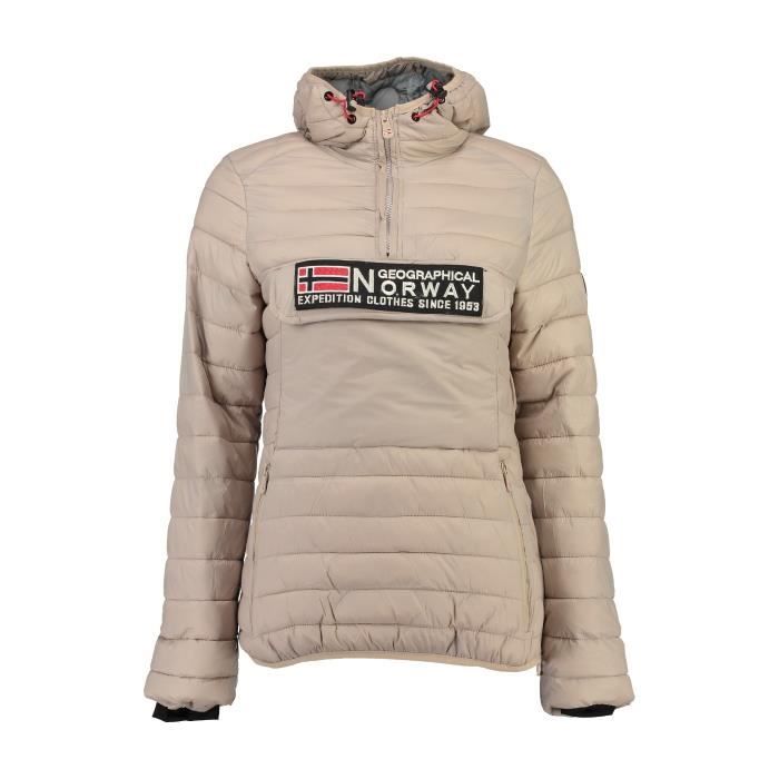 Doudoune Femme Geographical Norway D�sir� Beige