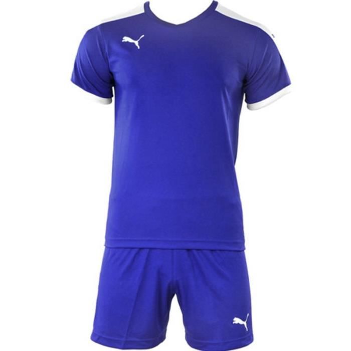 Smu playing Kit Homme Ensemble Football Bleu Puma