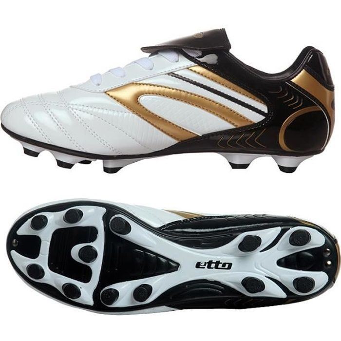 Chaussures et crampons de football adultes enfant Cuir verni Résistant à l'usure Antidérapant Chaussures Courses d'entraînement