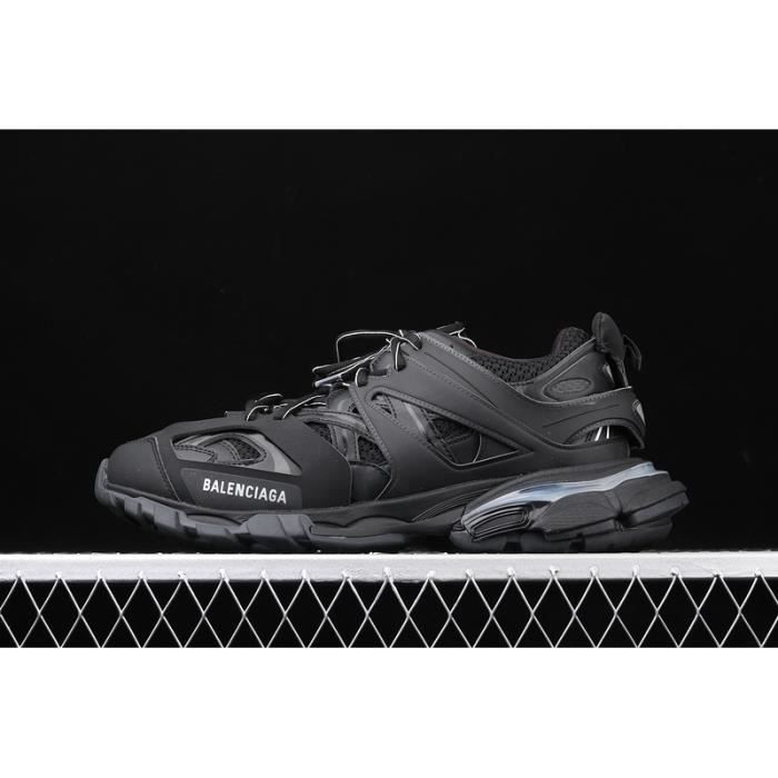 Balenciaga Track 4.0 Baskets de course Chaussures de sport Femme Homme Noir