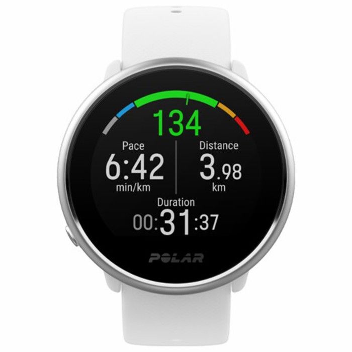 POLAR Ignite - Montre Multisports Connectée - Blanc - Taille S