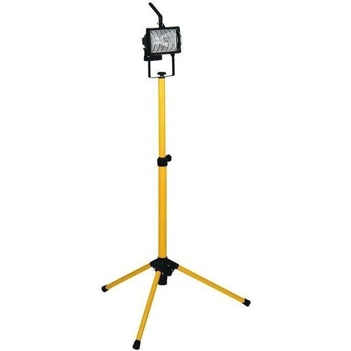 Projecteur hal.sur mat télescopique 400w