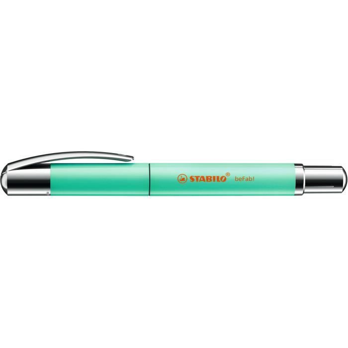 Roller STABILO beFab! - Collection UNI-COLORS : vert menthe