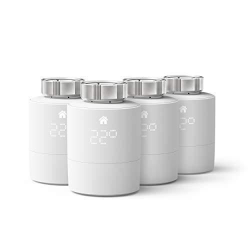 Tête Thermostatique Intelligente TADO Génie Thermique - Pack Quattro Accessoire Pour Le Contrôle Multi-pièces, De chauffage