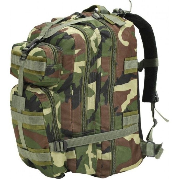 vidaXL Sac à dos en style d'armée 50 L Camouflage