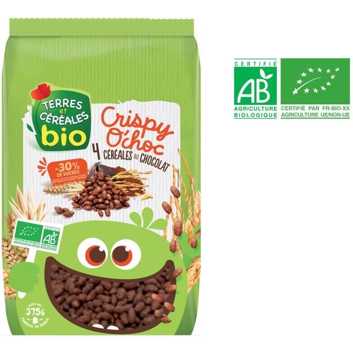 TERRES ET CEREALES Céréales crispy O'choc - 375 g