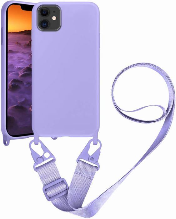 Coque Oppo Reno 14 5G Avec Cordon – Housse Silicone Transparente Verte, Lanière Réglable, Airbags De Protection