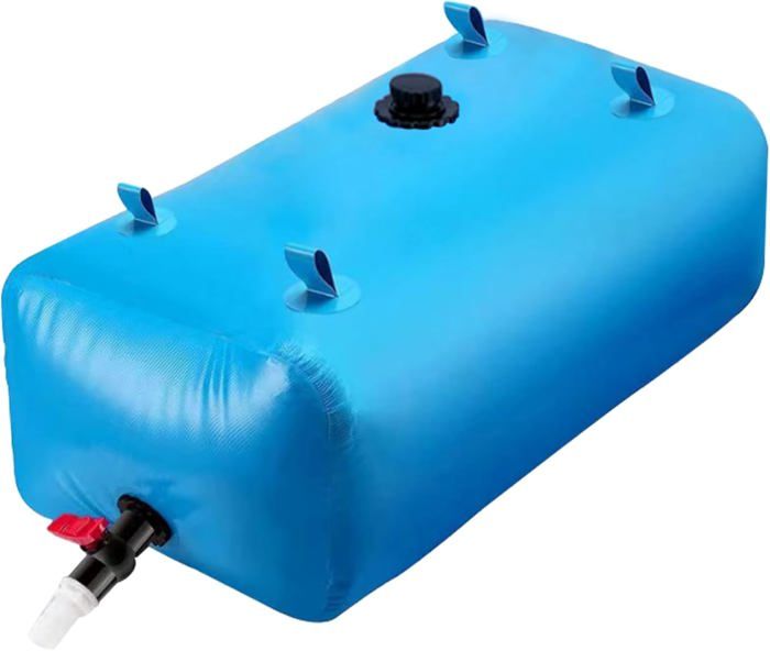 Réservoir de stockage d'eau pliable - Sac à vessie portable pour