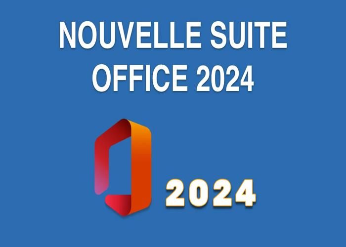 Nouvelle suite Microsoft Office 2024 professionnel plus pour Windows 64 Bits. Activation à vie pour un poste.