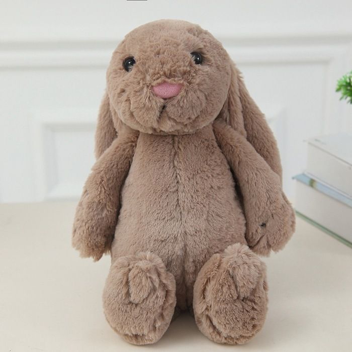 Lapin en peluche poupée longues oreilles lapin pour la Saint-Valentin