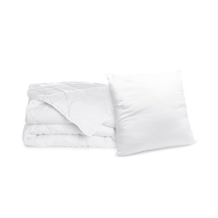 Pack Couette Chaude + Oreiller Lavable à 95 pour lit