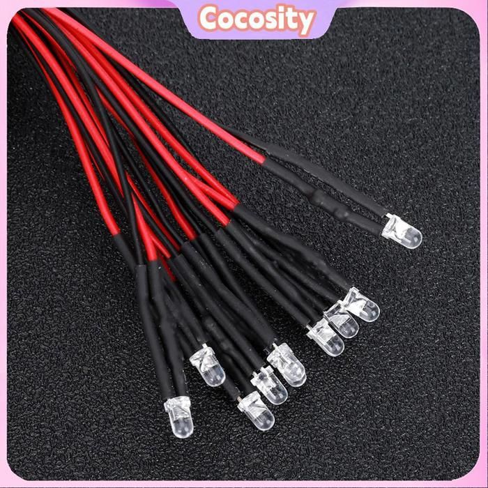 Lot De 20 LED 3 Mm - Couleur Claire Au Choix - Pour électronique Et Bricolage - Unbranded
