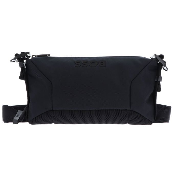 BOSS Sac à épaule bandoulière bleu foncé noir pour homme - Catch 3.0 Soft Crossbody Bag Dark Blue 320478