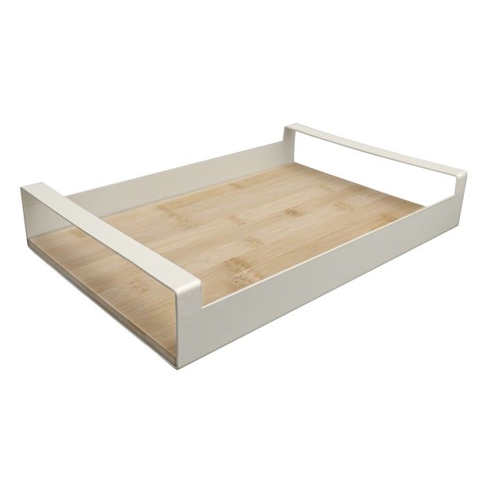 Plateau De Service En Bambou 46 X 30 Cm - Plateau