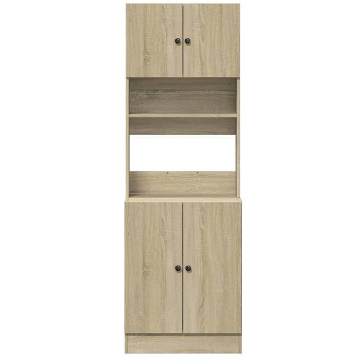 SALE dhiver Placard/Armoire de cuisine - mango - avec rangement - chêne sonoma 60x50x180 cm bois dingénierie EU243