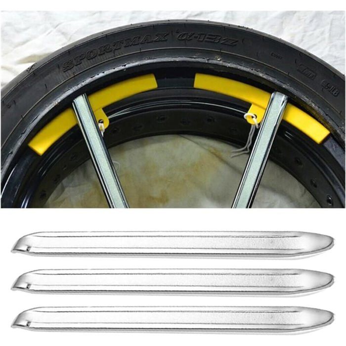 SuperB Démonte-Pneu Vélo 2 Pièces - Outils Levier Robuste Pour Réparation