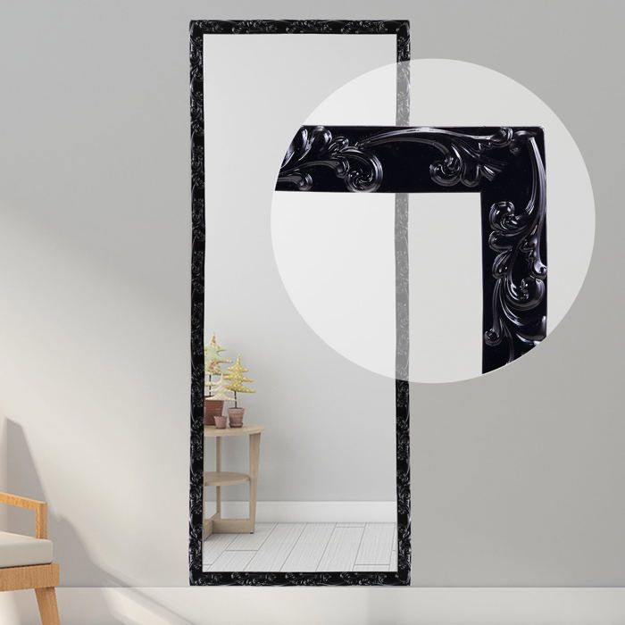 Moulure murale flexible  Conception auto-adhésive  Corniche pour cadre de miroir armoire décoration murale 5 m x 25 cm
