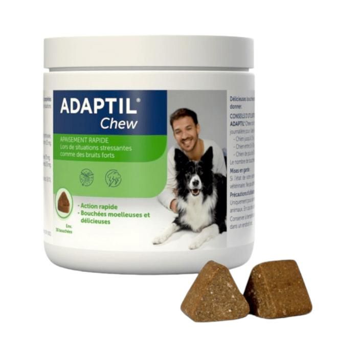 ADAPTIL Chew Bouchées anti-stress pour chiens Action rapide dès 30 minutes