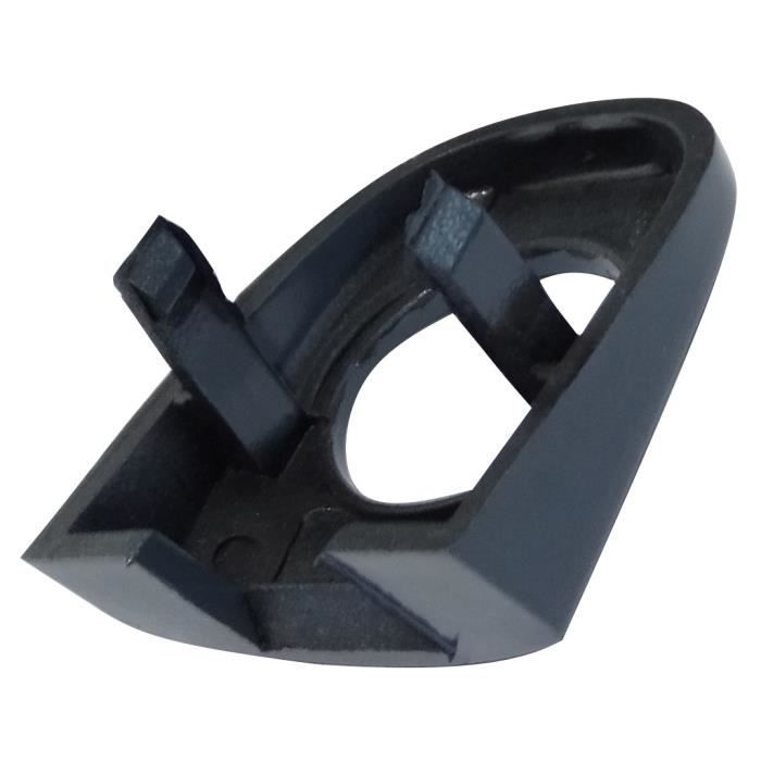 Cache Serrure AERZETIX - Poignée Porte Voiture Gris - Compatible 3B0 837 879A