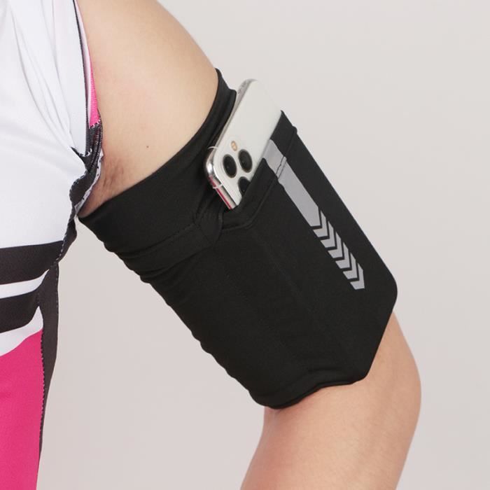 Brassard Téléphone Portable Sport - Avec Poche Transparente Et Sangle Ajustable, Pour Running/fitness