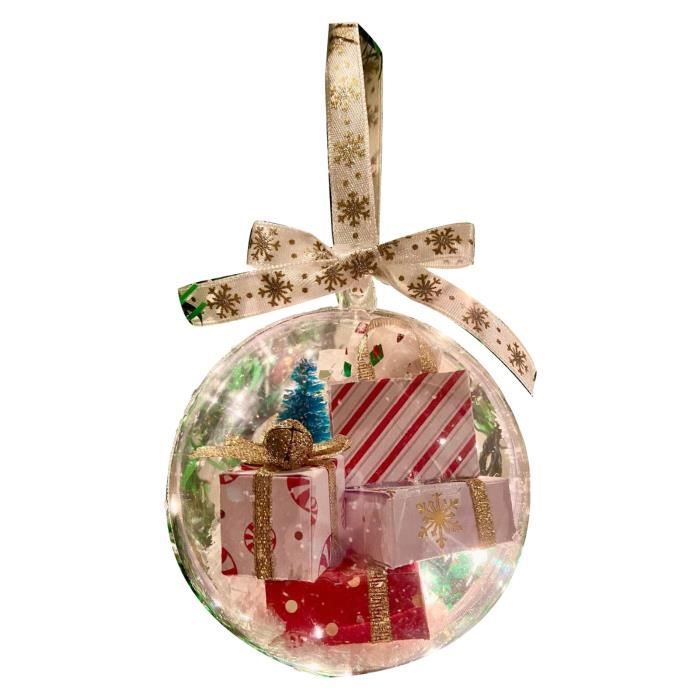 Lot De 30 Mini Boîtes Cadeaux Pour Sapin De Noël - Décorations En Mousse 6 Couleurs (Rouge, Or, Argent, Bleu, Vert, Rose) - 2x2x2 Cm