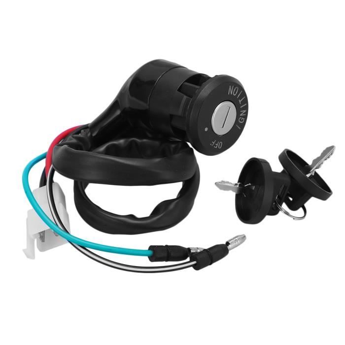 Interrupteur De Démarrage Allumage 4 Fils Pour Petit VTT 50-250cc - Neuf - Taille 5x3cm - Universel