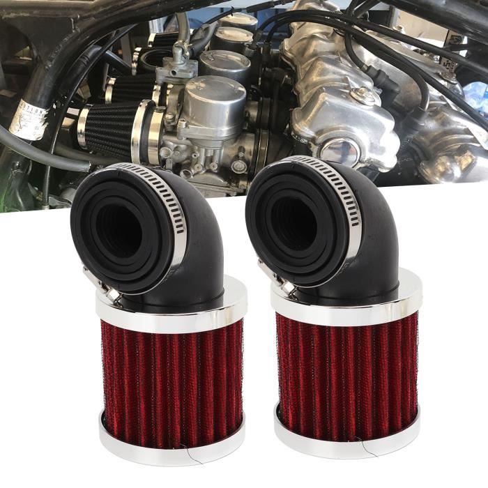 Filtre à Air Moto IUVWISN Gaze Coton - Compatible VFR 800 FI Interceptor 1998-2009, Haute Performance