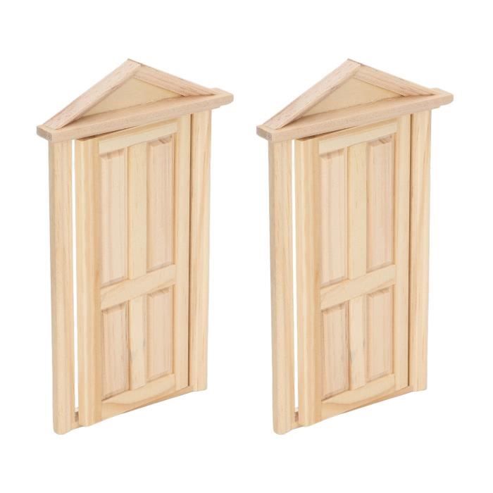 Poteau D'angle Pour Maison De Poupée Dura Craft - Modèle S5-2 - Lot De 2 Pièces - Fabrication USA En Bois