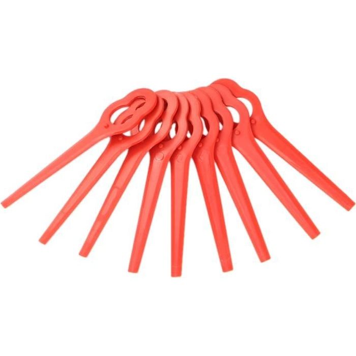En plastique rouge Lames pour Bosch ART26 Accutrim Easytrim rotofil Tondeuse x 60