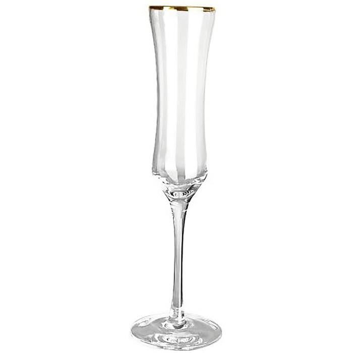 Flute Champagne Verre Verre À Vin Rose Cristal Verre À Vin Rouge Décoratif  Champagne Verres À Vin Floral Flûte À Champagne Po[H3533] - Cdiscount Maison