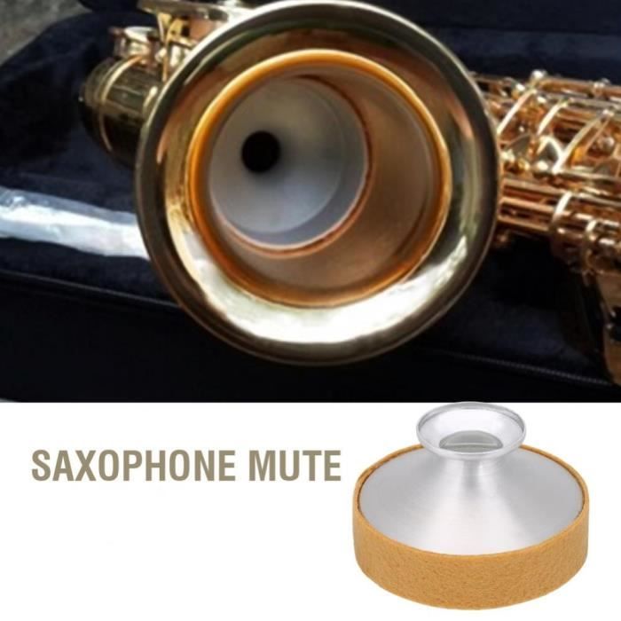 Sax Alto Muet Sax Practice Silencieux Sax Son Mute Dampener Instrument