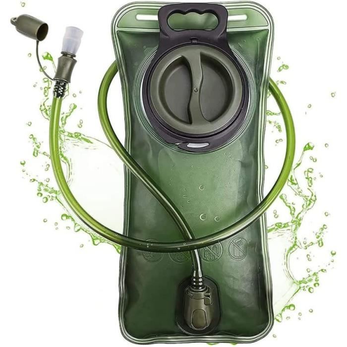 Ywei 2L Sac d'Hydratation Poche A Eau Exterieur Dos EVA Sport