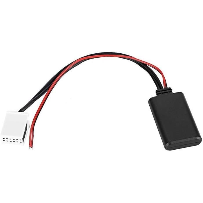 Kits Bluetooth - Adaptateur Câble Auxiliaire Module Voiture 12v 12 Broches Véhicule Adapté P