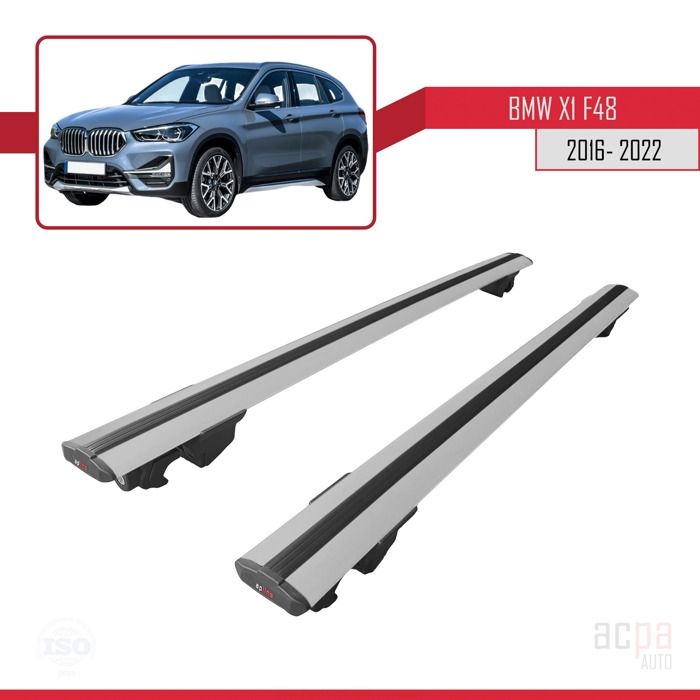 Barres De Toit Apline Pour Ford Kuga 2 (2013-2019) - Gris Aluminium - Porte-bagages Voiture - Charge 75kg